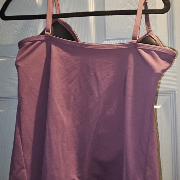 Blue rod beattie Maroon Tankini size 12 lace up - Picture 3 of 6